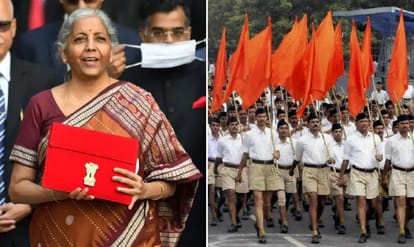Budget 2023-24- Nirmala Sitharaman and RSS