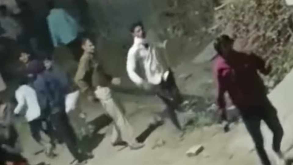 Fatehabad: Bricks pelted at shopkeeper house, video went viral