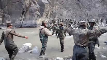 गलवां में हुई थी भारत-चीन के सैनिकों के बीच झड़प।