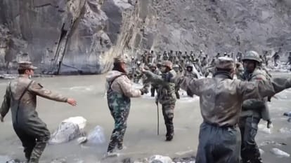 गलवां में हुई थी भारत-चीन के सैनिकों के बीच झड़प।