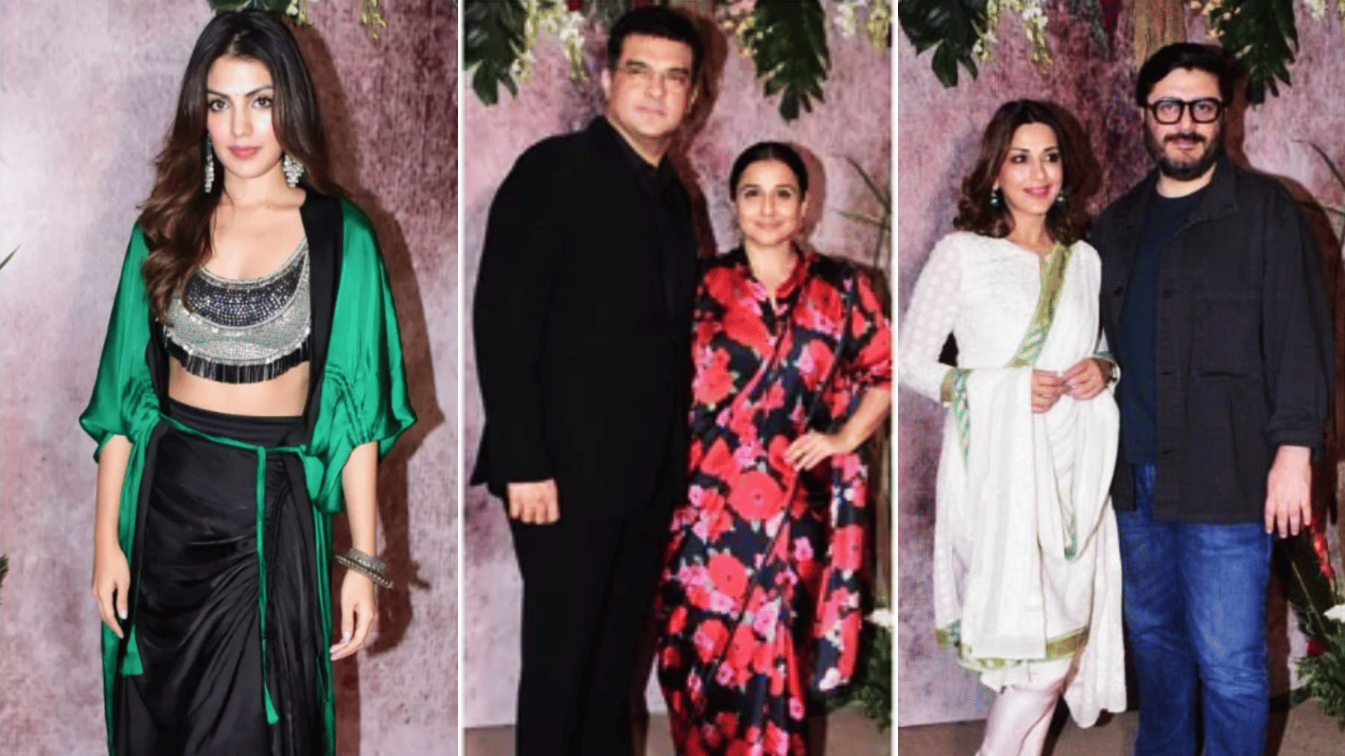 Guneet Monga and sunny kapoor pre Wedding party vidya rhea neena chunky karan neha ashutosh celebs reached