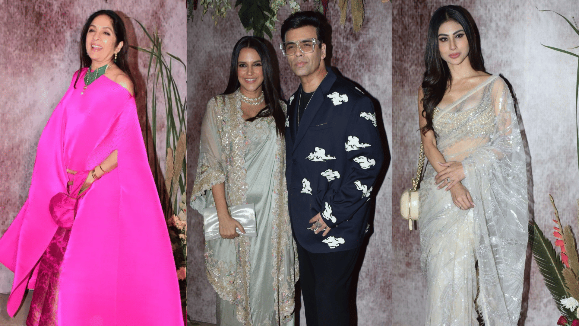 Guneet Monga and sunny kapoor pre Wedding party vidya rhea neena chunky karan neha ashutosh celebs reached