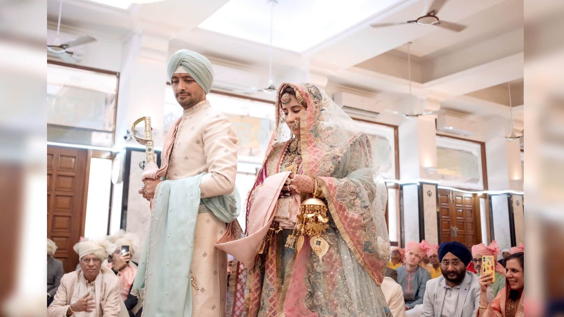 Filmmaker Guneet Monga married with fiance Sunny Kapoor in Mumbai see wedding pics here