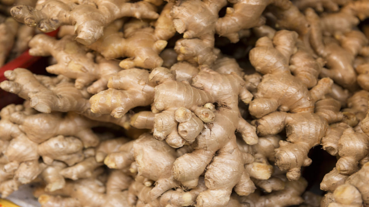 The price of ginger seeds reached Rs 100 to 130 per kg