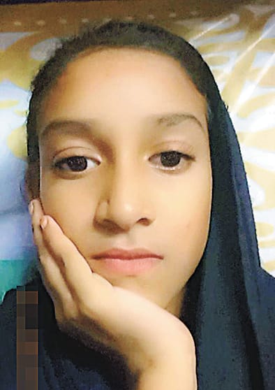 Girl child died in road accident