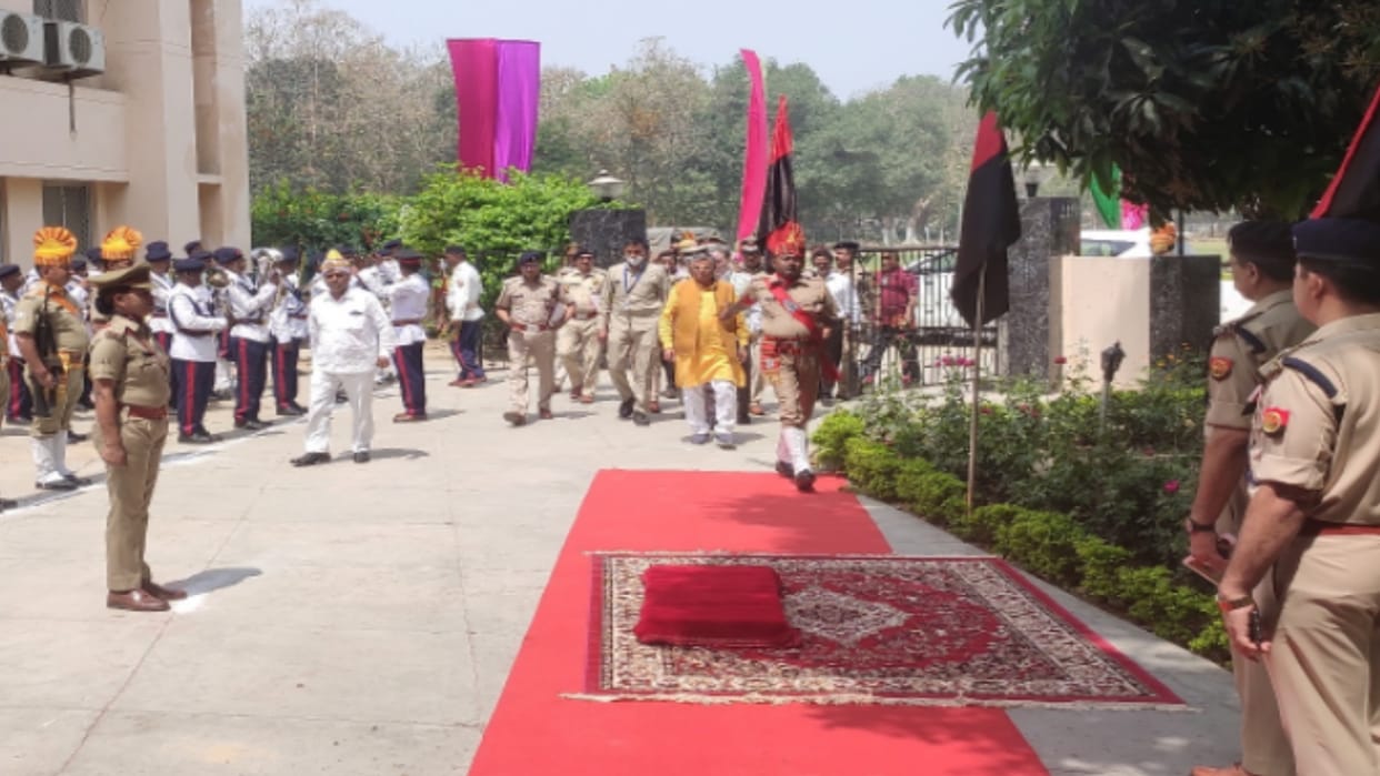 60th foundation day of Home Guard day in Lucknow.