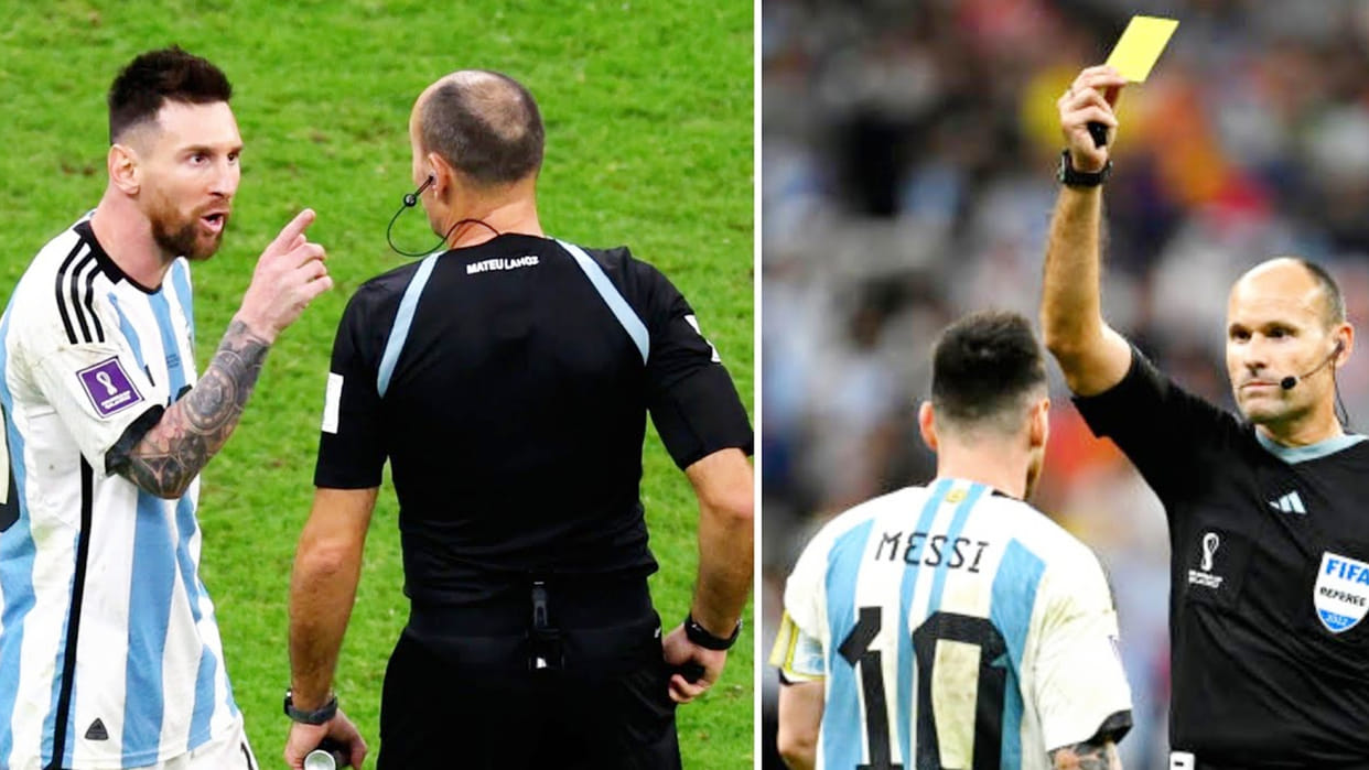 FIFA WC: Lionel Messi Questioned Refree Antonio Mateu Lahoz Ability after Netherlands Match, Referee Sent Home