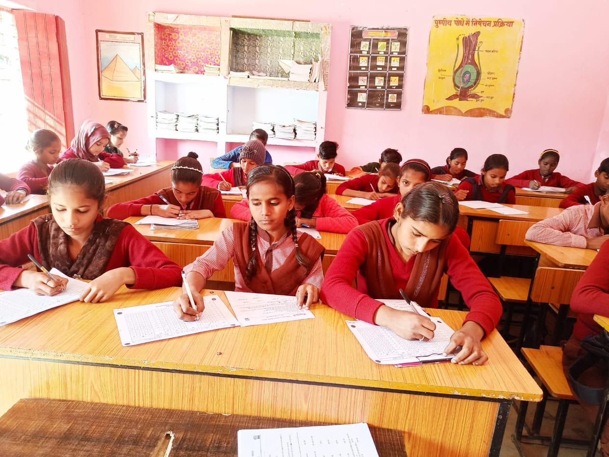 Examination conducted to test the quality of teaching of 1.25 lakh children of Basic