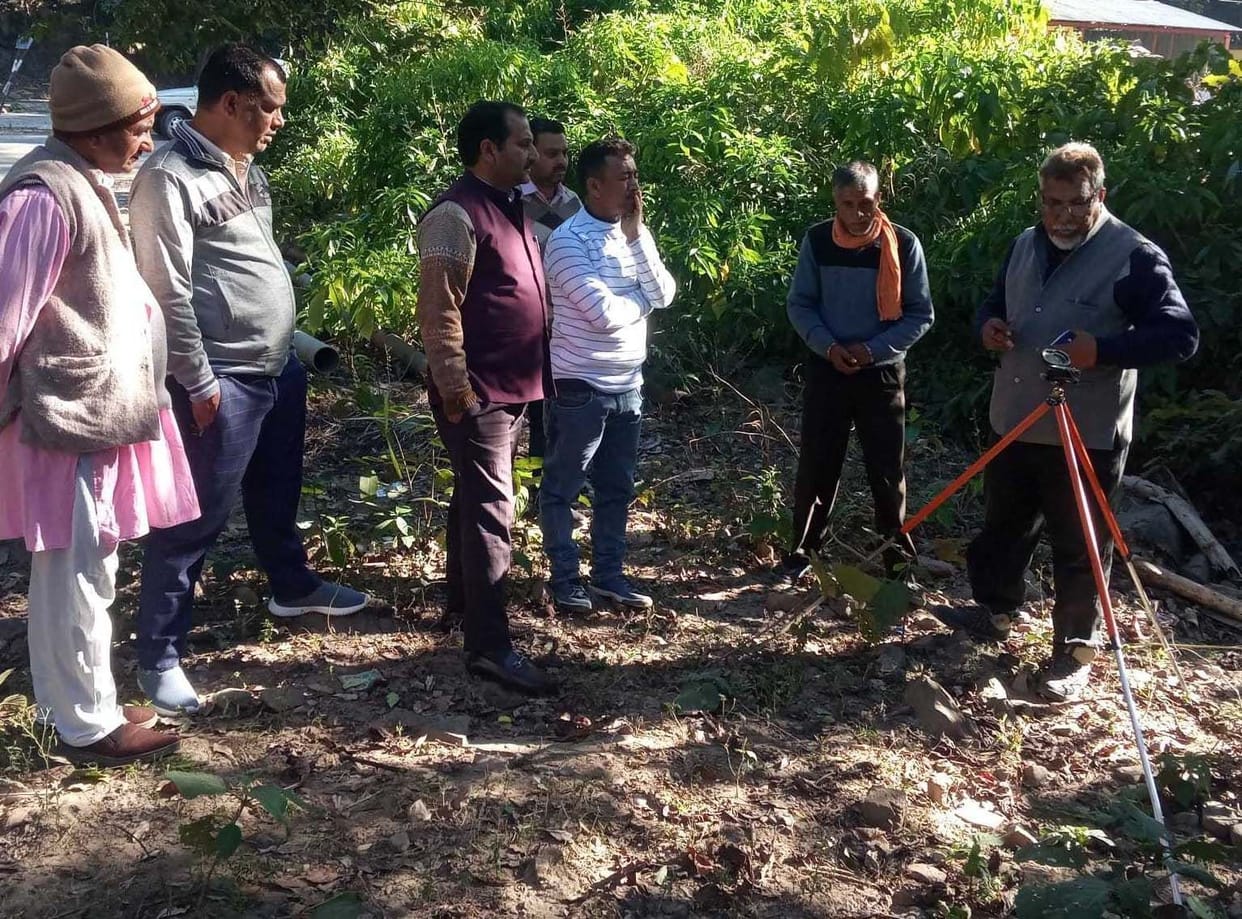 Survey of Purnagiri's Ladigad drinking water scheme started