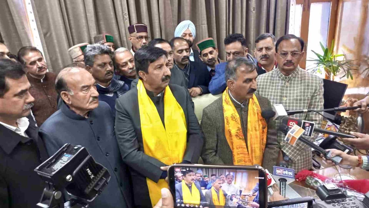 Himachal : All departments divided into Chief Minister and Deputy Chief Minister