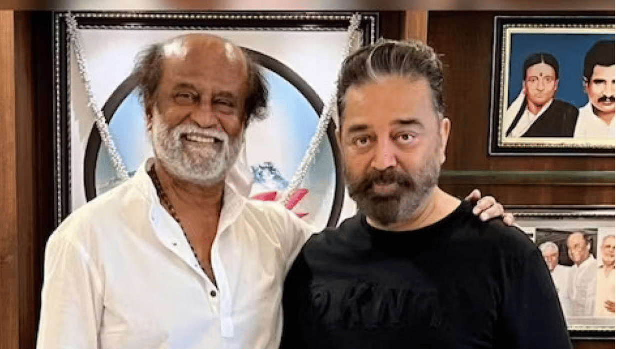 Indian 2 Actor Kamal Haasan Revealed He is happy Rajinikanth is working with Vikram Director Lokesh Kanagraj