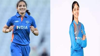 क्रिकेटर रेणुका ठाकुर, हरलीन देओल