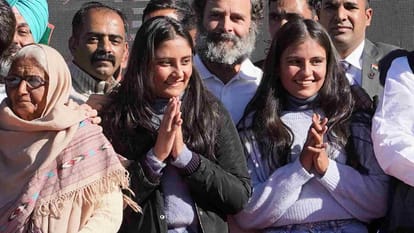 मुख्यमंत्री सुखविंद्र सिंह सुक्खू की बेटियां रूहुन और कामुन।