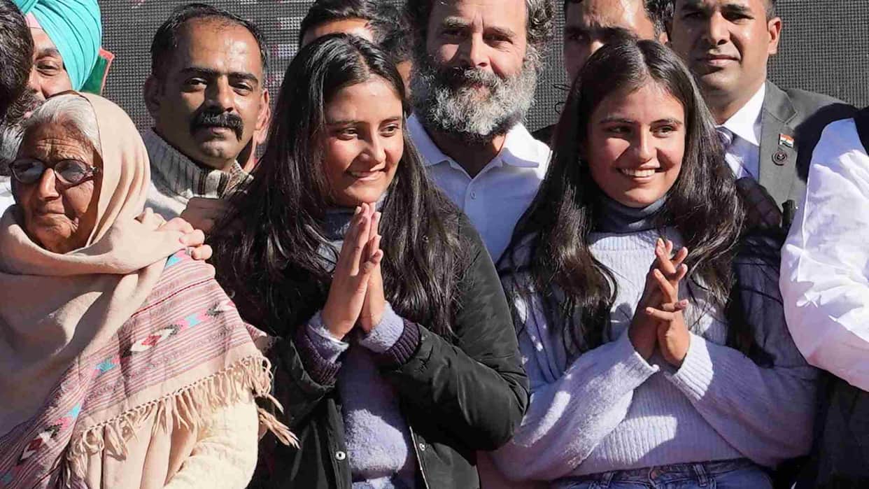 CM Sukhvinder singh Sukhu daughters statement during oath ceremony