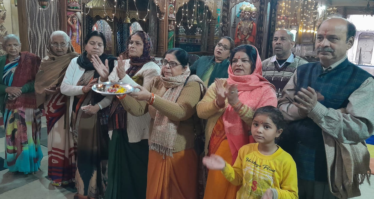 37th Nar Narayan Seva Yagya ceremony begins with Mangal Kalash Yatra