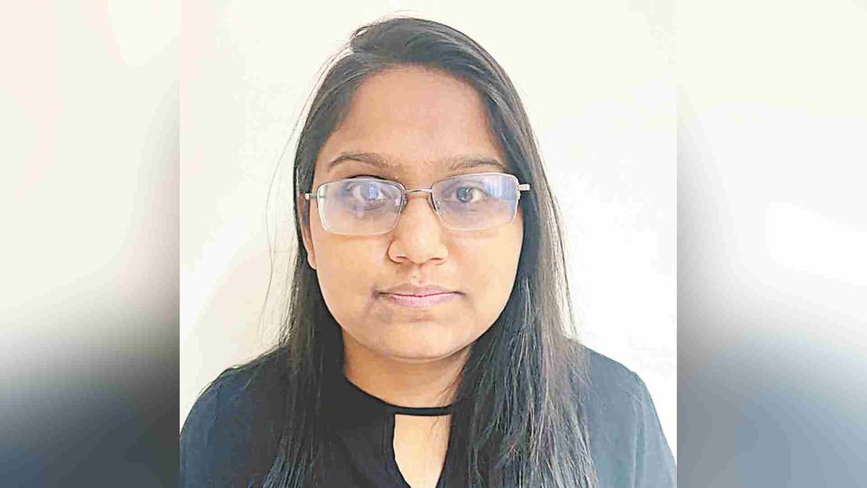 shivangi research in Germany get scholarship of 3100 euro per month