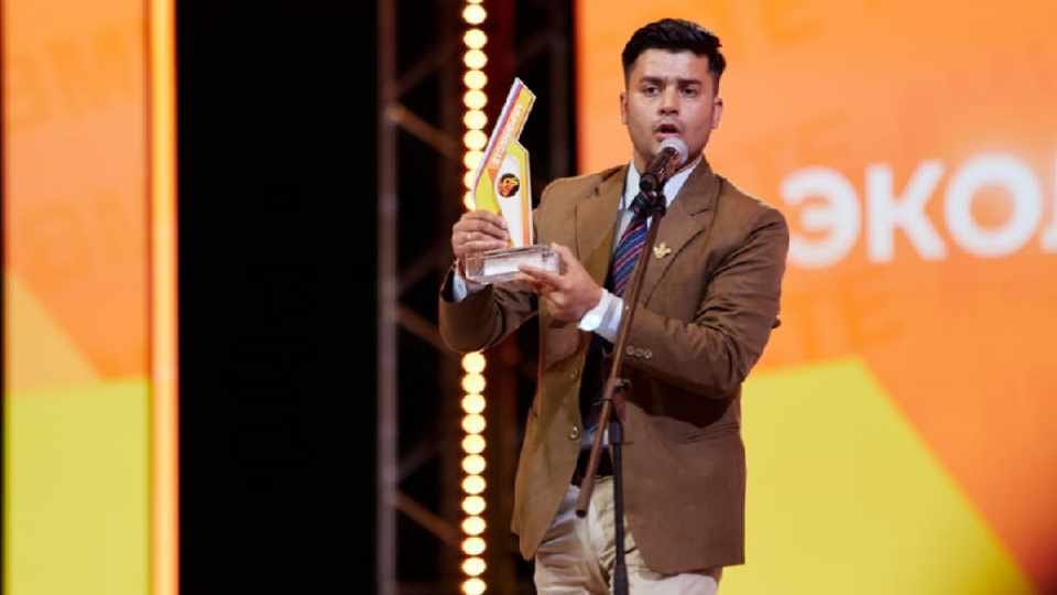 Rohit Kumar of Chandigarh awarded with the VR Together International award for social service by Russia