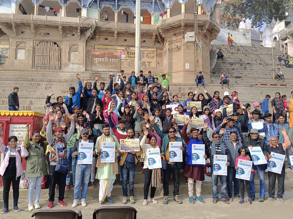 Skill development international workshop in varanasi tulsi ghat posters and promos released
