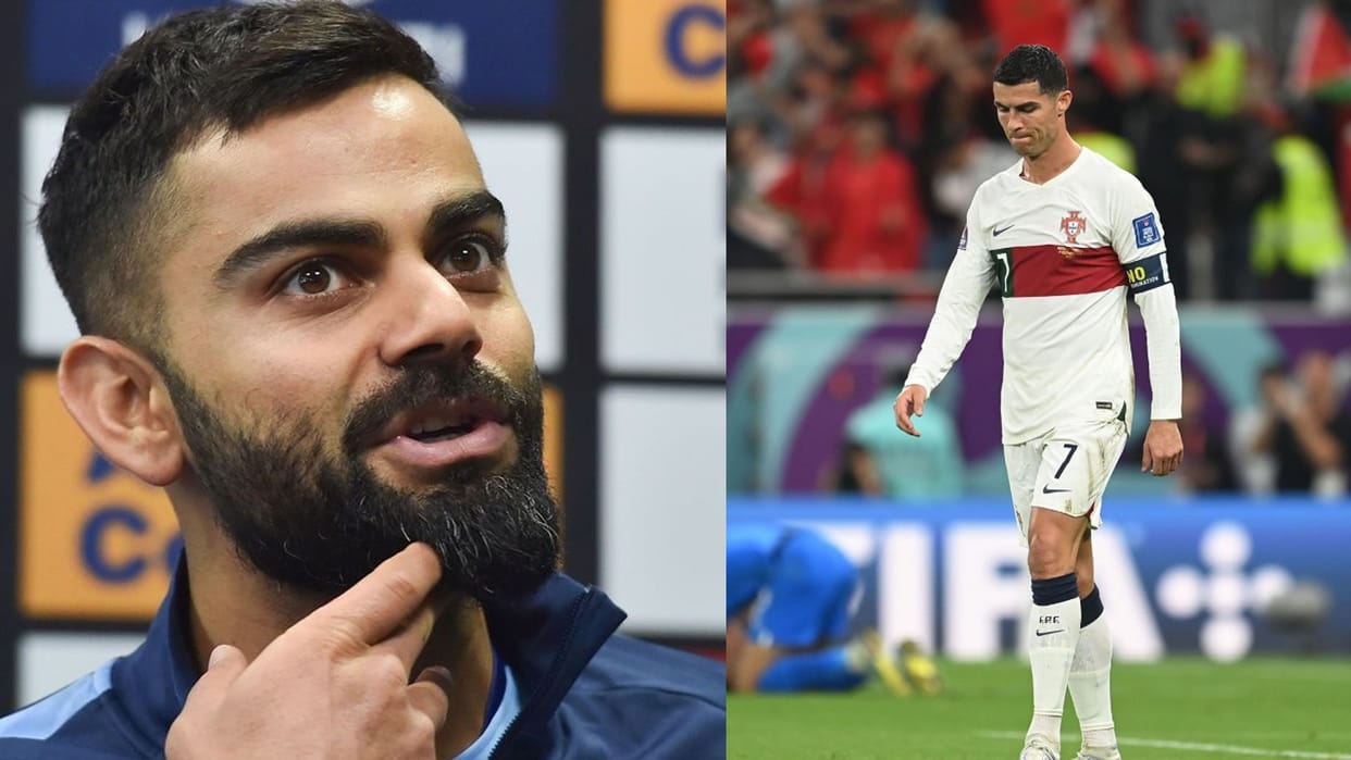 I would never turn my back on my country Ronaldo world Cup Exit Kohli Wrote you are inspiration sportsperson