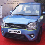 Maruti Suzuki WagonR showcased as flex-fuel car