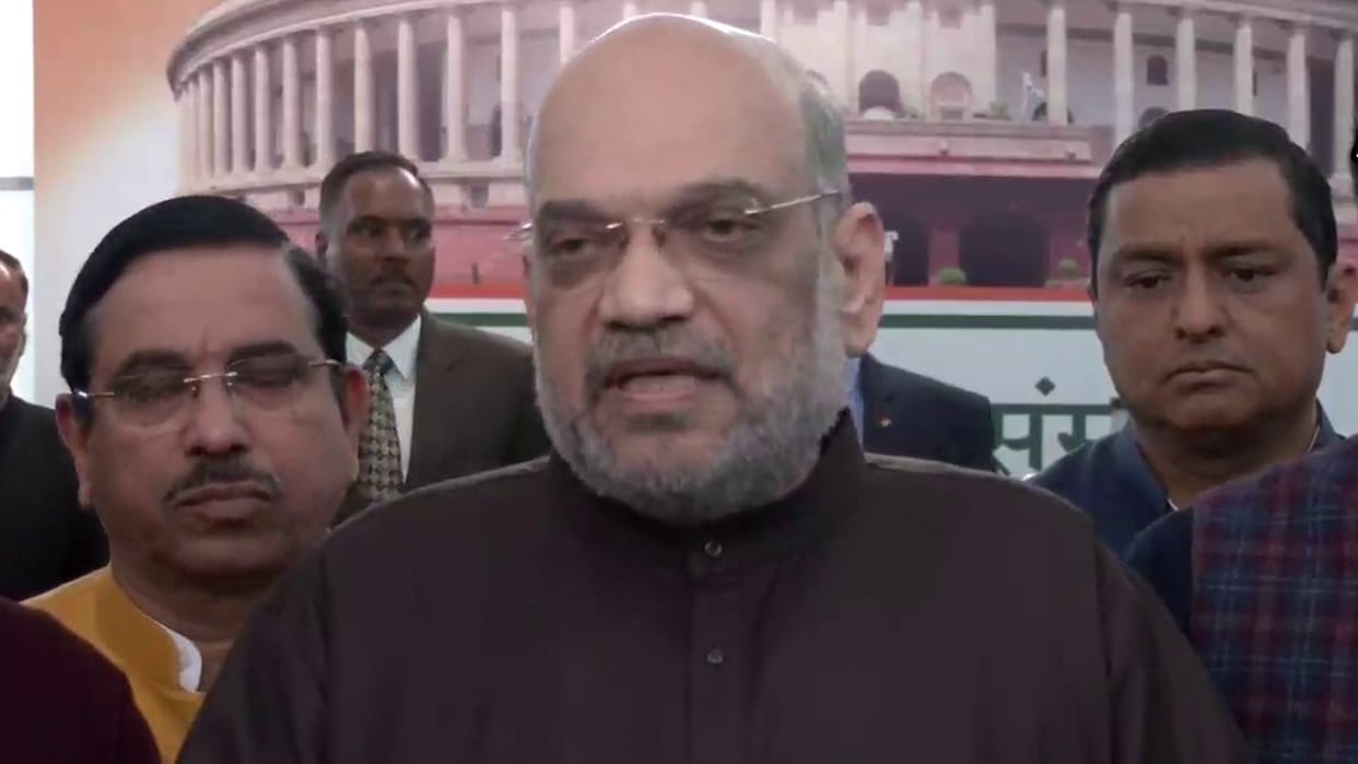 Parliament India China Soldiers Clash Union Home Minister Amit Shah attack congress for ruckus news in hindi
