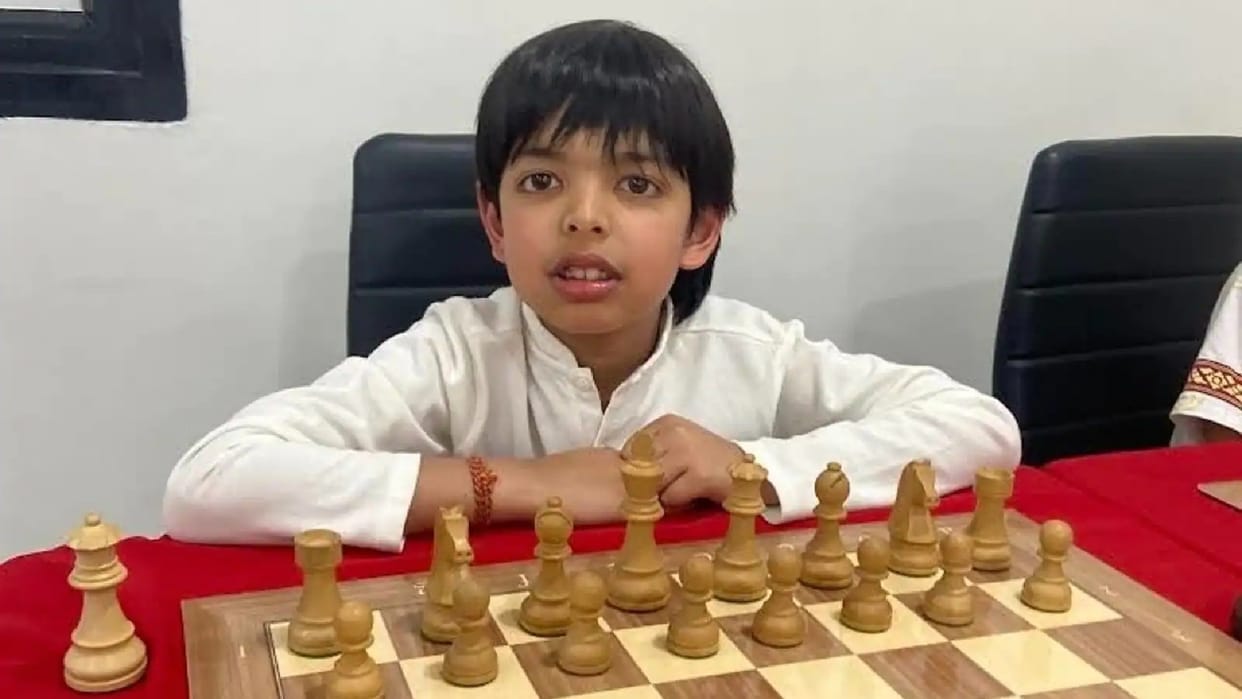 Eight-year-old Aryaveer creates history, wins silver medal in Bangkok Rapid Chess