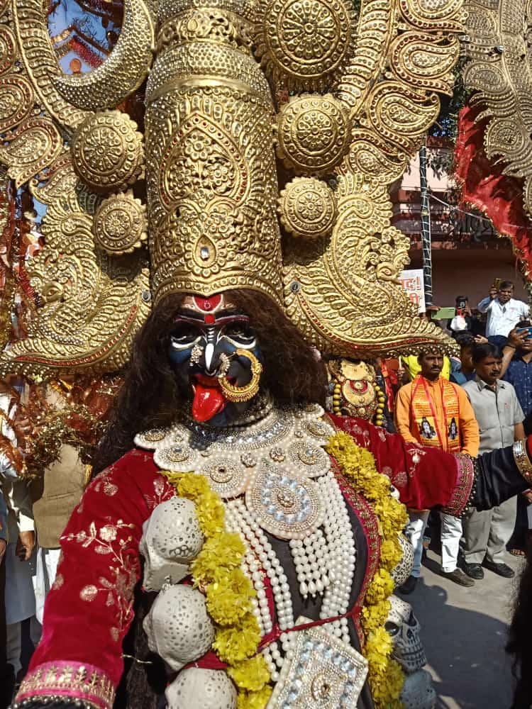 One year of Kashi-Vishwanath Corridor The procession with the Ganas of Shiva, everyone kept watching