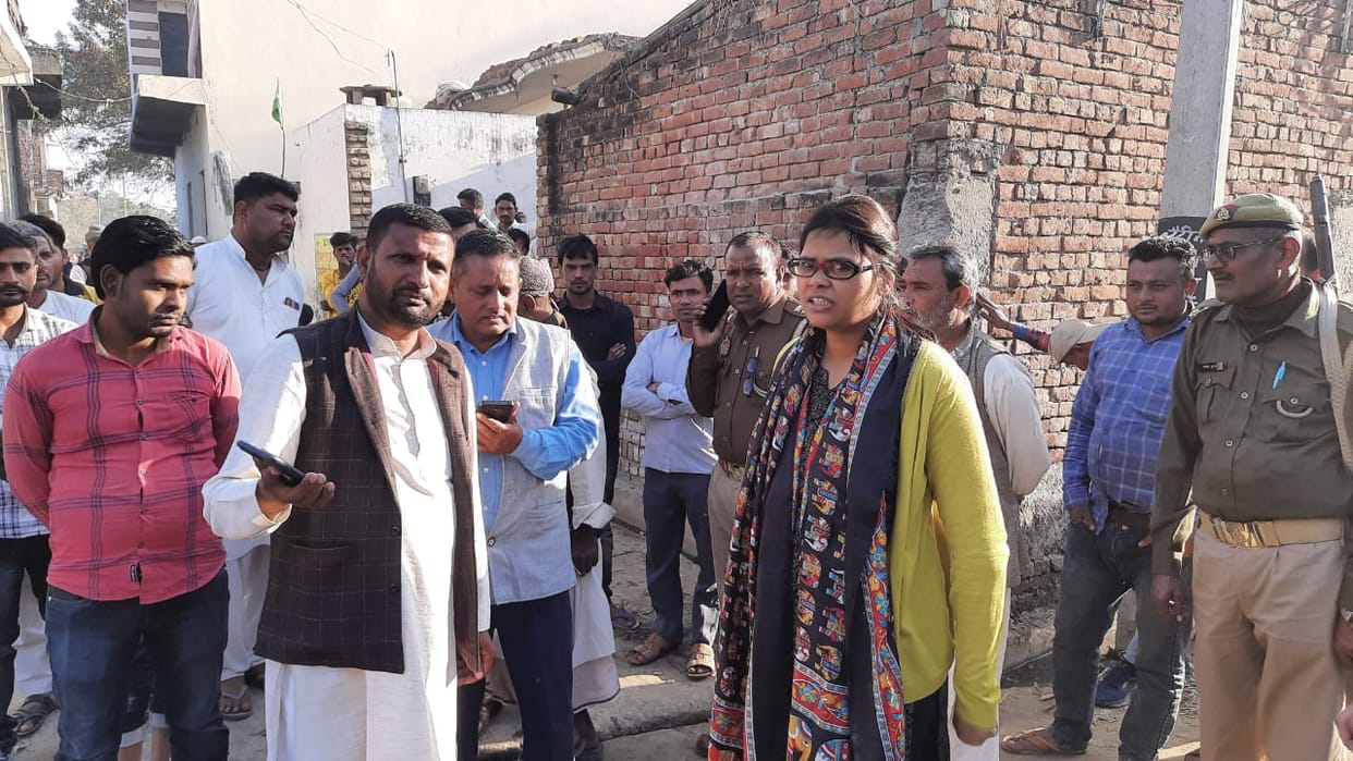 SDM got the land encroached free in village Datoli Mughal