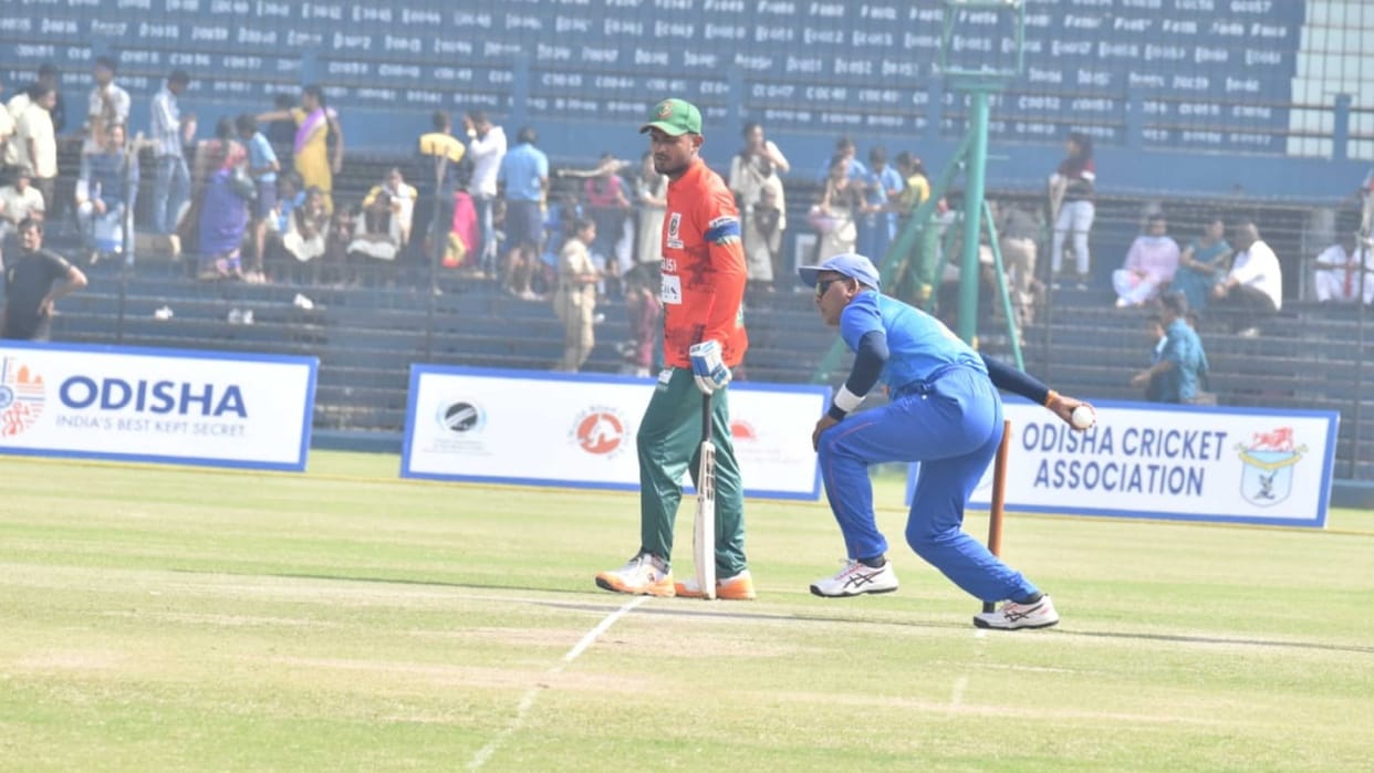 T20 World Cup For Blind India third consecutive win in blind T20 World Cup defeats Bangladesh