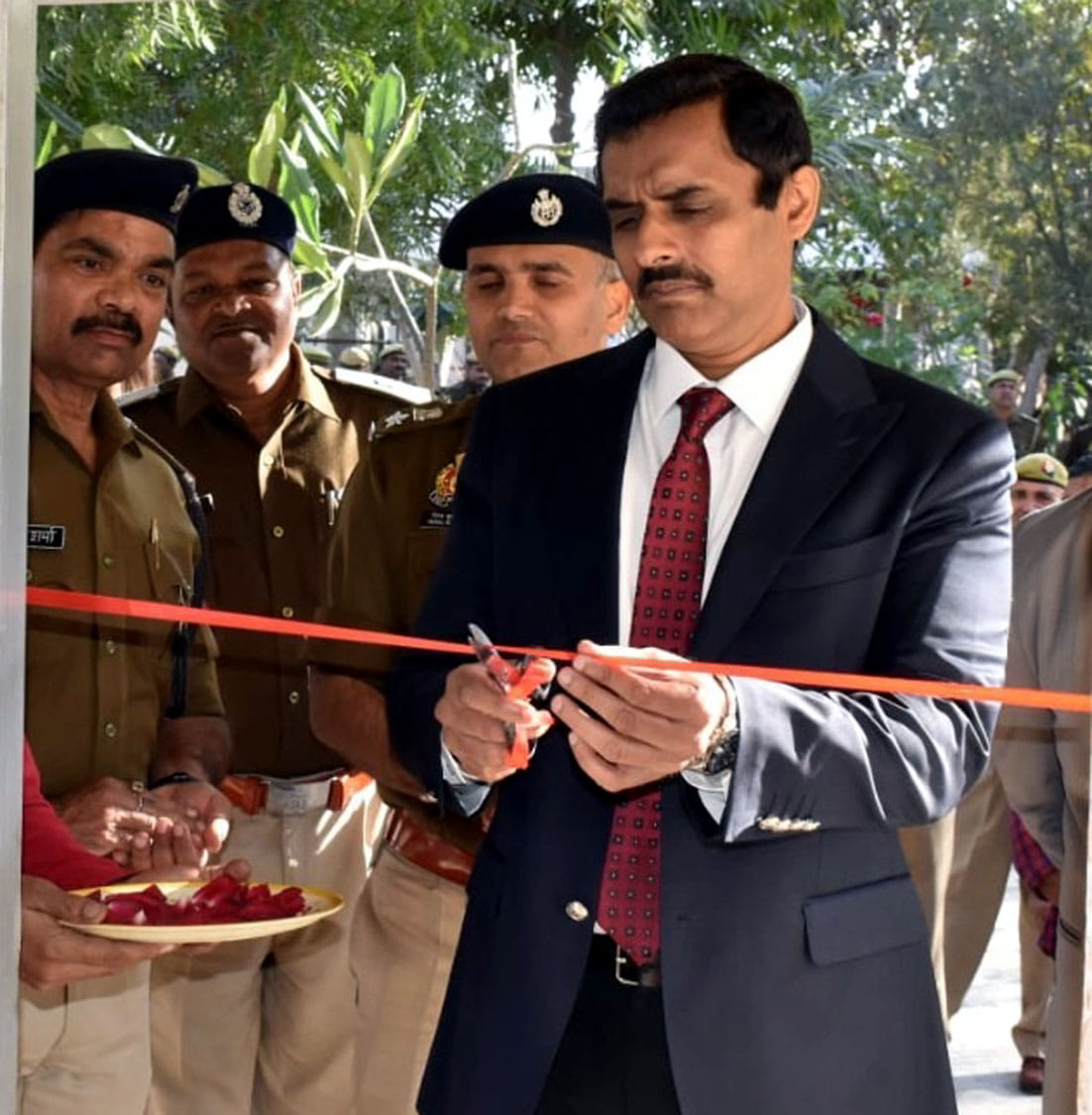 Inauguration of LED bulb making workshop in jail