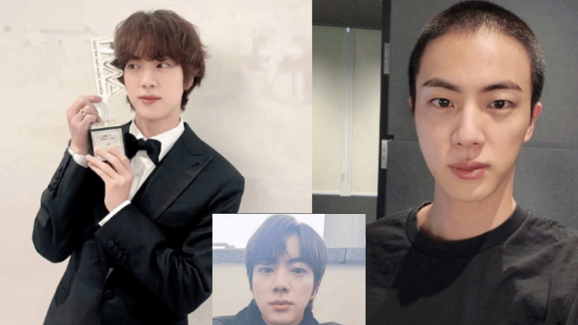 BTS singer Jin joins the military singer cut his hais new look goes viral on social media