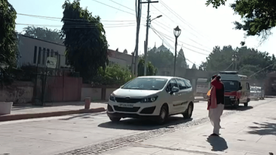 MLA separated from CM Yogi's convoy due to shoes video goes viral