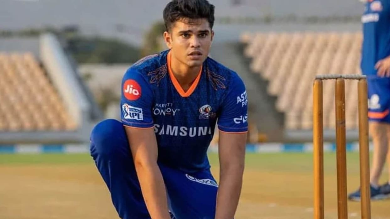 Sachin tendulkar son Arjun Tendulkar made his Ranji Trophy debut played first match for goa against Rajasthan
