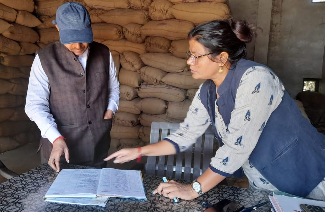 DM upset after seeing the slow procurement of paddy