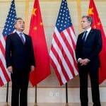 Blinken Beijing Visit: Antony J. Blinken with Wang Yi