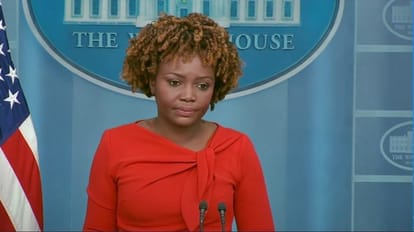 व्हाइट हाउस की प्रेस सचिव कैरिन जीन-पियरे