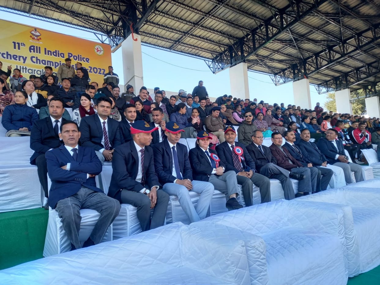 All India Police Archery Championship CM Dhami said recruitment will be done sports quota after 11 years