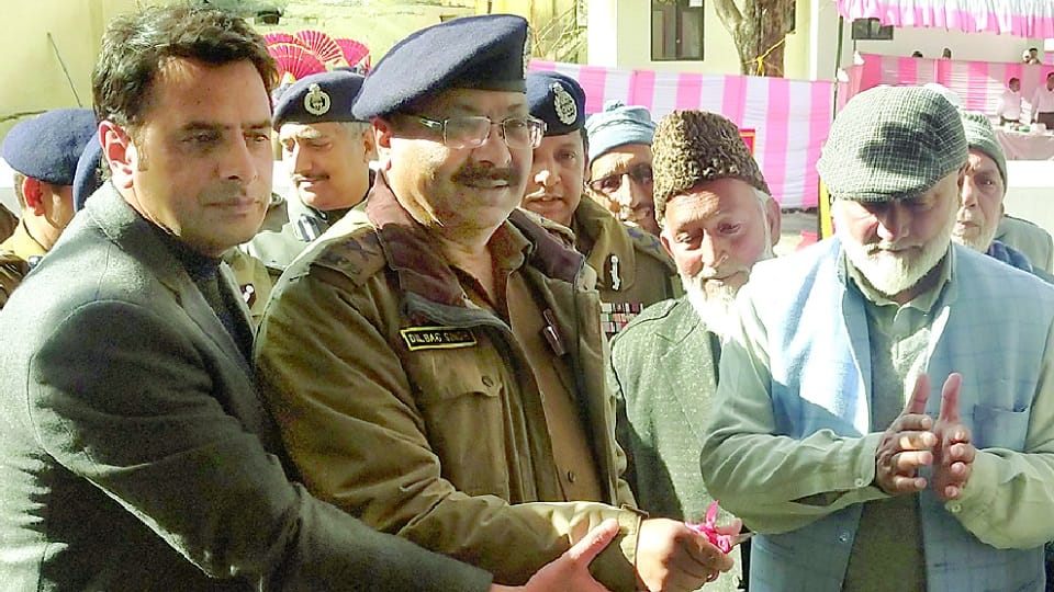 DGP of Jammu Kashmir said people of Poonch did not allow terrorism flourish