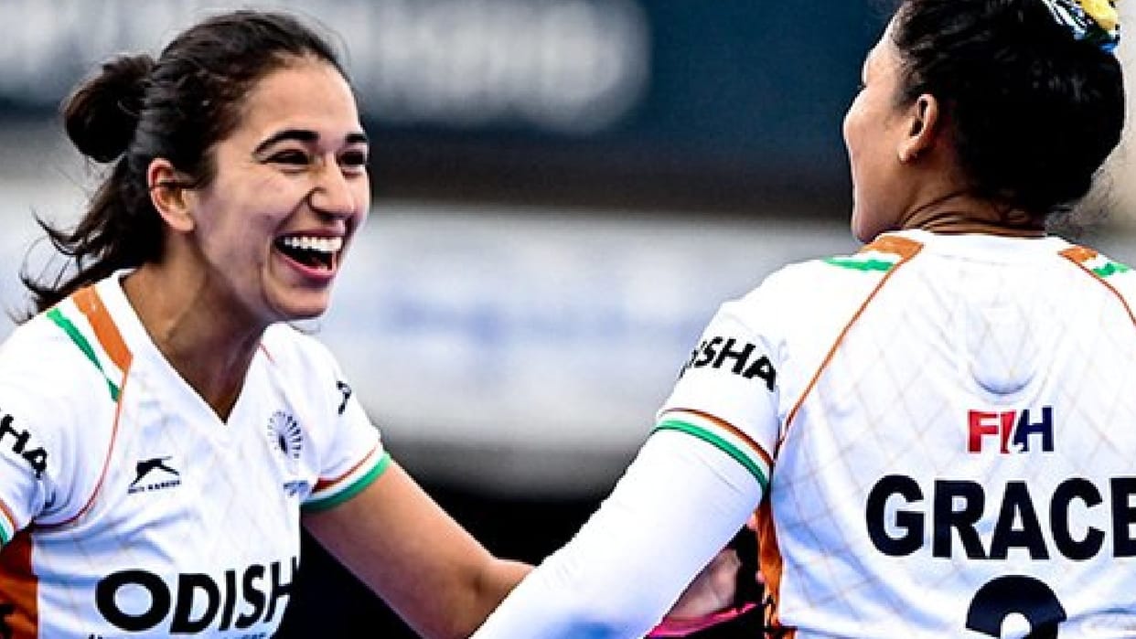 FIH Womens Nations Cup Indian womens hockey team beat South Africa by 2-0 to register third consecutive win