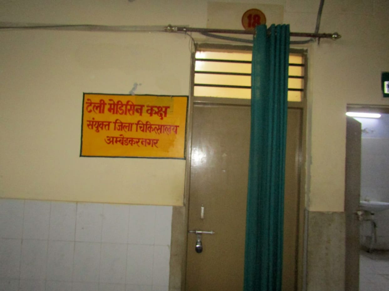 Tele medicine service stopped in district hospital
