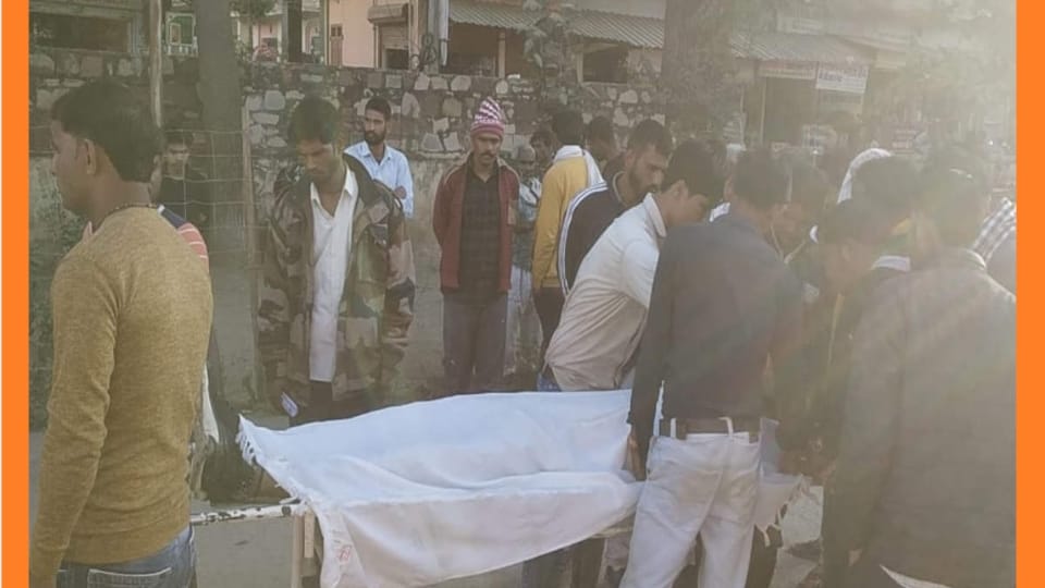 Lover who went to meet his girlfriend was shot dead in Bharatpur