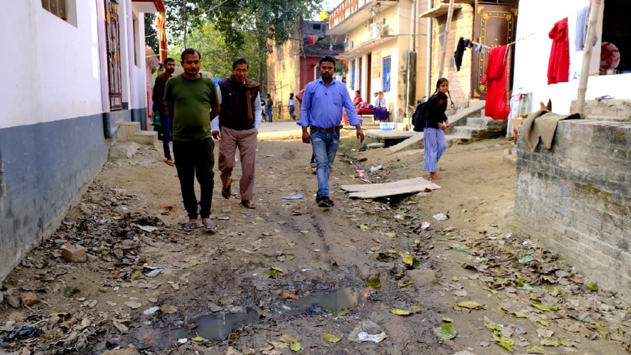 condition of Maheva Kanha Upvan Nagar colony residents upset