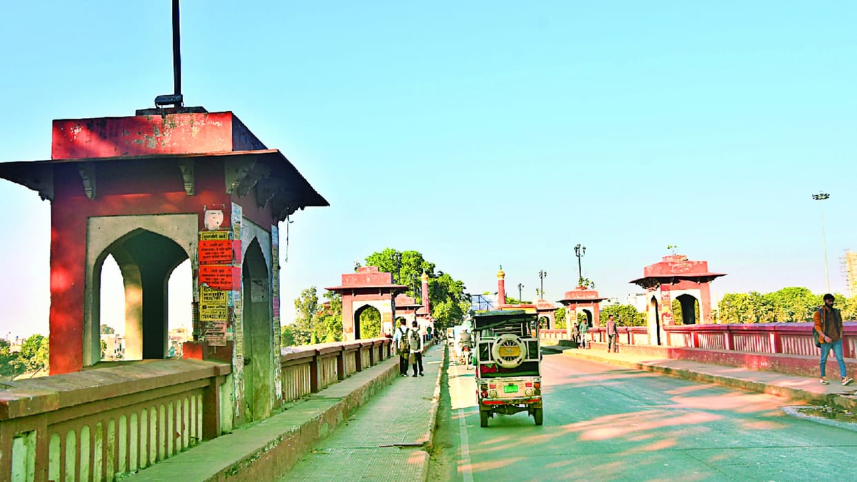 Pakka pul of Lucknow is in good condition or not, will be checked.