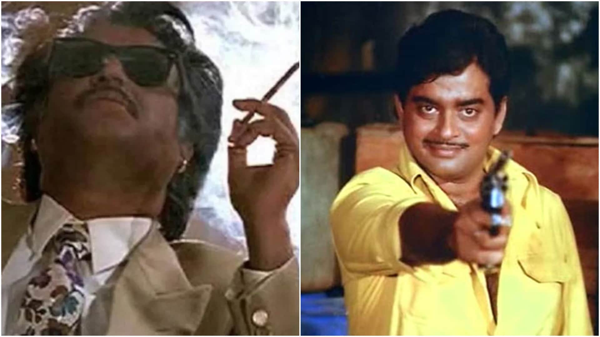 rajinikanth learnt his cigarette flip style from shatrughan sinha
