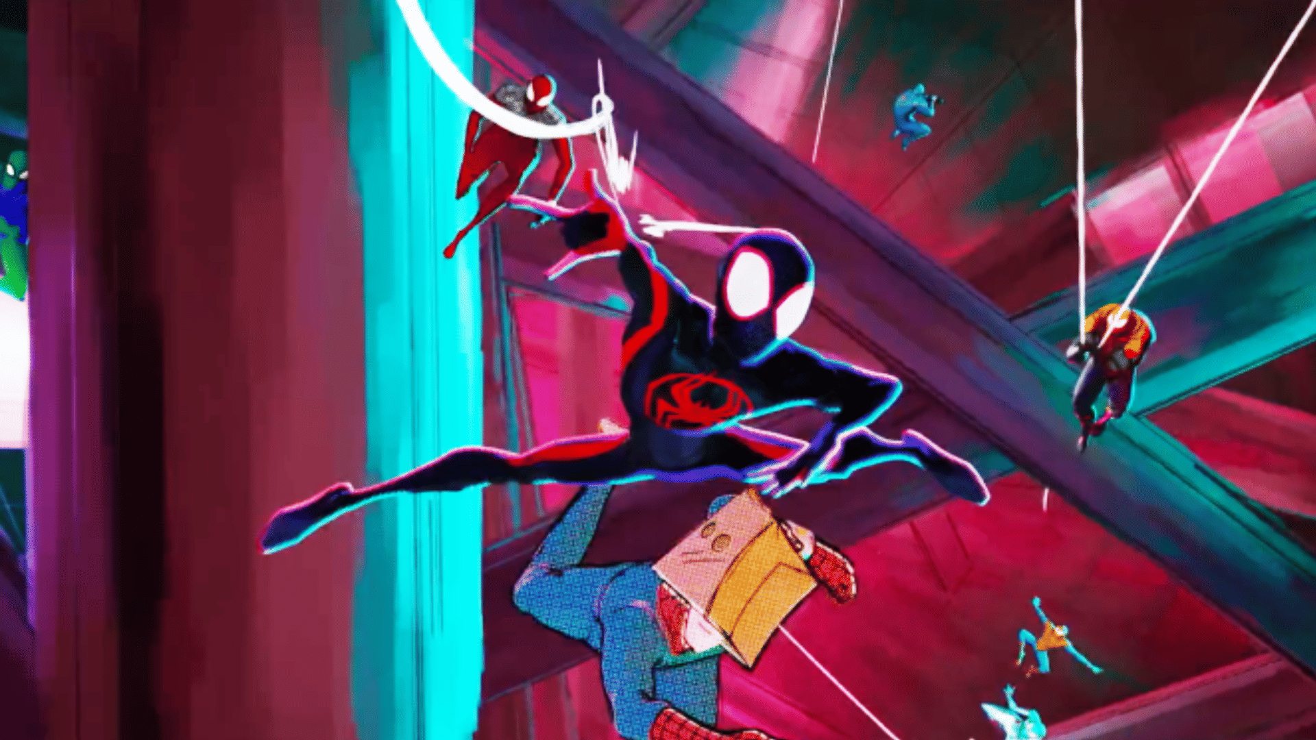 Spider Man Across the Spider Verse new trailer release Joaquim Dos Santos Miles Morales oscar winning film