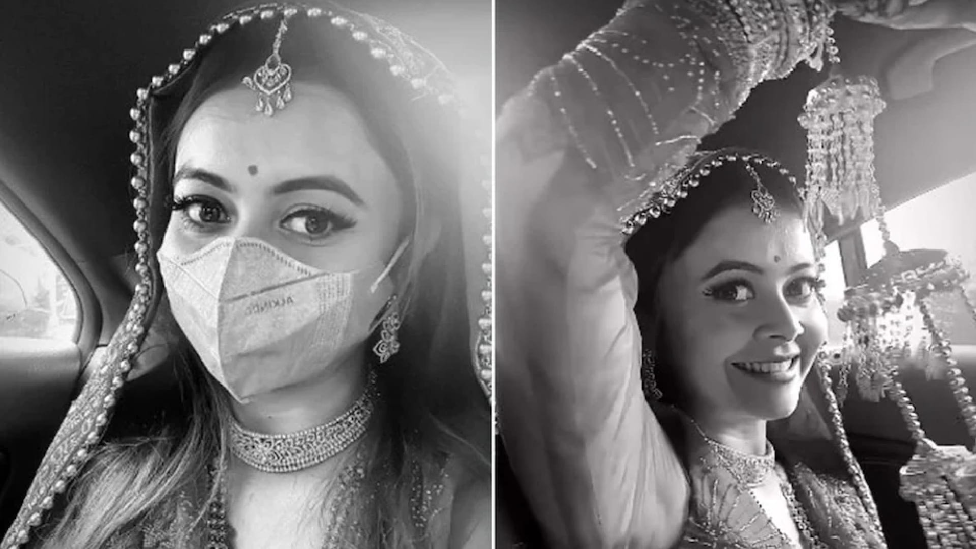 Devoleena Bhattacharjee Wedding Saath Nibhana Saathiya Gopi bahu shares her bridal look fans are confused