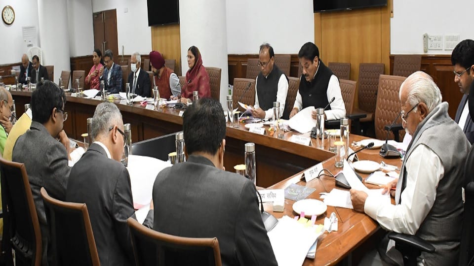 Haryana cabinet: Departments of ministers will change, seal on merger of departments
