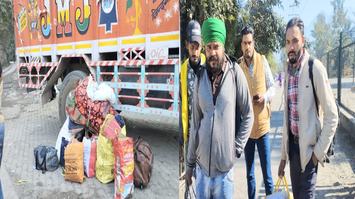 acc plant: After the closure of the Barmana plant, migrant workers started returning with their belongings