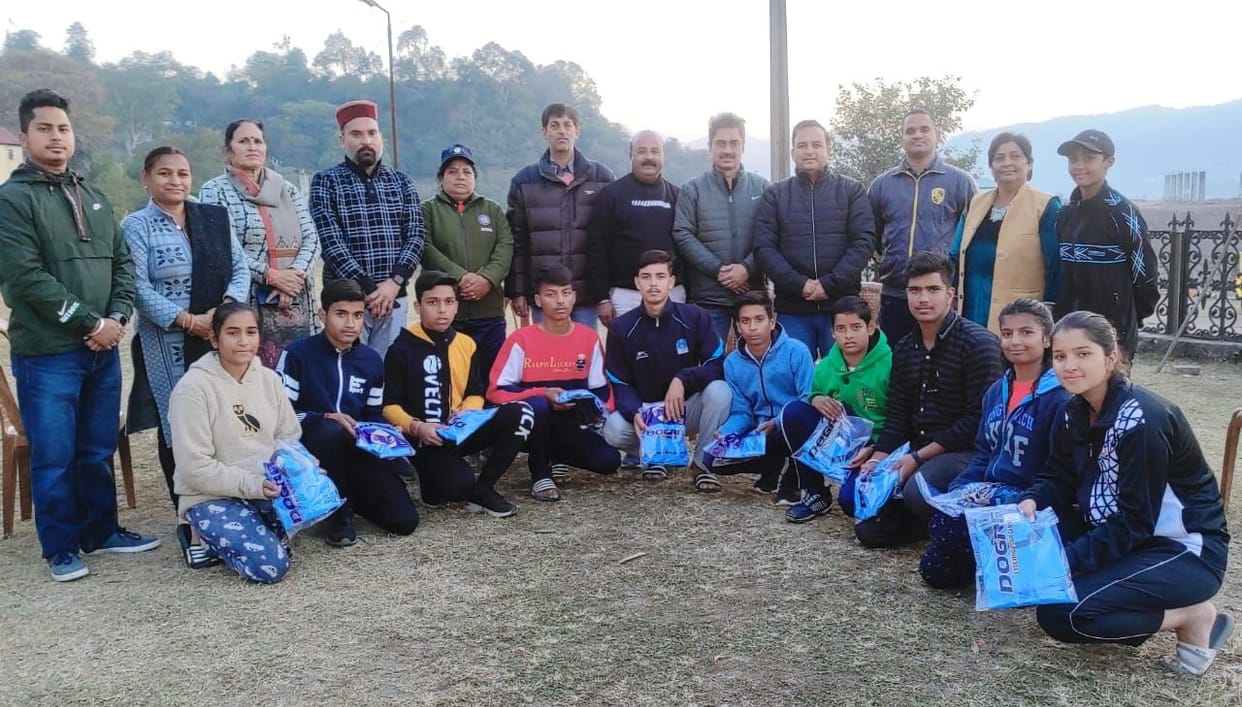 bilaspur news himachal news Team leaves for Bhopal for Kayaking, Canoeing Championship