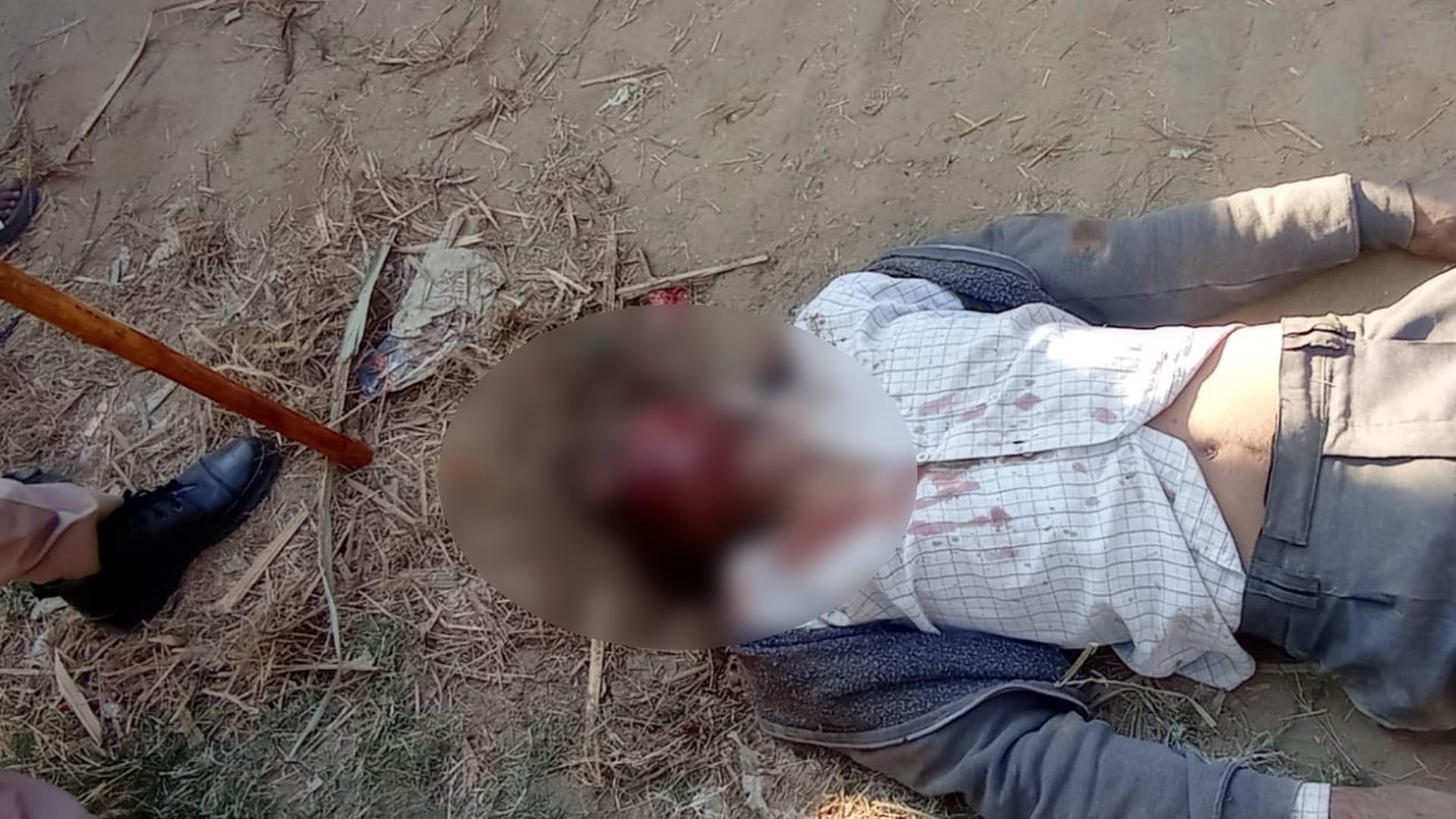 Brutal murder of one and a half year old innocent by beheading  in bulandshahr